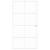 Ușă de interior alb 102x201,5 cm sticlă securiz./aluminiu slim GartenMobel Dekor