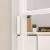 Ușă de interior alb 102x201,5 cm sticlă securiz./aluminiu slim GartenMobel Dekor