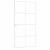 Ușă de interior alb 102x201,5 cm sticlă securiz./aluminiu slim GartenMobel Dekor