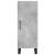 Dulap înalt, gri beton, 34,5x34x180 cm, lemn prelucrat GartenMobel Dekor