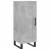 Dulap înalt, gri beton, 34,5x34x180 cm, lemn prelucrat GartenMobel Dekor