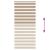Jaluzea tip zebra 95x230 cm lățime țesătură 90,9 cm poliester GartenMobel Dekor
