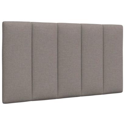 Pernă pentru tăblie de pat, gri taupe, 80 cm, material textil GartenMobel Dekor