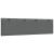 Pernă pentru tăblie de pat, gri închis, 180 cm, material textil GartenMobel Dekor