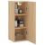 Dulap montat pe perete, stejar sonoma, 34,5x34x90 cm GartenMobel Dekor