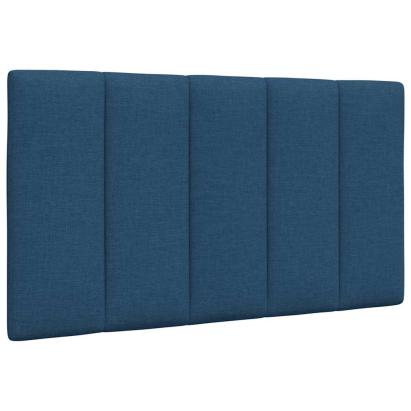 Pernă pentru tăblie de pat, albastru, 80 cm, material textil GartenMobel Dekor