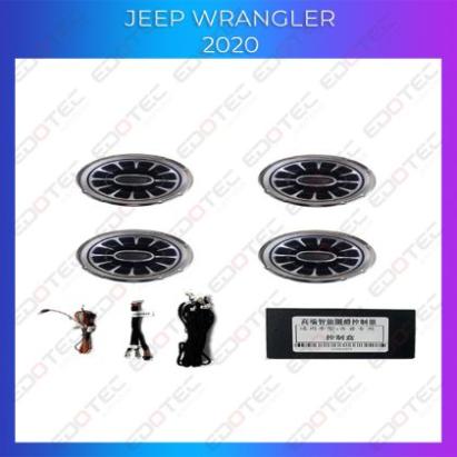 Lumini ambientale Jeep Wrangler 2020 guri de ventilatie controlabile din telefon AMB-JP-WRANGLER-2020-VENTS CarStore Technology