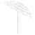 Umbrelă de soare de plajă Hawaii, alb, 240 cm GartenMobel Dekor