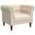 Set de canapele, 3 piese, crem, material GartenMobel Dekor