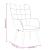 Scaun de relaxare, albastru, material textil GartenMobel Dekor