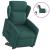 Fotoliu electric rabatabil cu ridicare, verde închis, textil GartenMobel Dekor