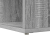 Birou de colț cu raft cu depozitare sonoma gri 101.5 x 149.5 x 149.5 cm GartenMobel Dekor
