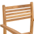 Scaune de grădină stivuibile 6 pcs Maro 55.5 x 55.5 x 90 cm GartenMobel Dekor