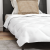 Duvet cu Perne Altele cu pernă 2 pcs Alb 135 x 200 cm Microfibră GartenMobel Dekor