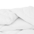 Duvet 2 în 1 cu pernă 2 pcs Alb 135 x 200 cm Microfibră GartenMobel Dekor