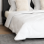 Duvet pentru toate sezoanele 3 pcs Alb 240 x 260 cm Microfibră GartenMobel Dekor