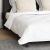 Duvet de iarnă cu pernă 3 pcs Alb 200 x 200 cm Microfibră GartenMobel Dekor