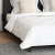 Duvet de iarnă cu pernă 3 pcs Alb 200 x 220 cm Microfibră GartenMobel Dekor