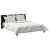 Duvet de iarnă cu pernă 3 pcs Alb 200 x 220 cm Microfibră GartenMobel Dekor