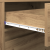 Cabinet TV cu lumini cu bandă LED cu sertar cu depozitare Maro 181 x 34 x 50 cm GartenMobel Dekor