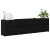 Cabinet TV Negru 182 x 34 x 50 cm Lemn compozit GartenMobel Dekor