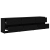 Cabinet TV Negru 182 x 34 x 50 cm Lemn compozit GartenMobel Dekor