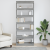 Bibliotecă cu raft Altele sonoma gri 80 x 30 x 198 cm Lemn compozit GartenMobel Dekor