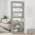 Bibliotecă cu raft Altele sonoma gri 80 x 30 x 198 cm Lemn compozit GartenMobel Dekor