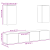 Set comodă TV 4 pcs Lemn vechi 160 x 30 x 30 cm Lemn compozit GartenMobel Dekor