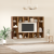 Set comodă TV 4 pcs Maro 37 x 37 x 142.5 cm Lemn compozit GartenMobel Dekor