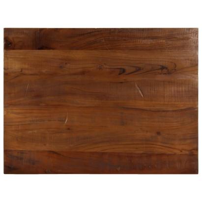 Blat de masă, 70x50x3,8 cm, dreptunghiular, lemn masiv reciclat GartenMobel Dekor