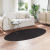 Covoare Negru 100 x 200 cm 100% Polyester GartenMobel Dekor