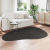 Covor Antracit 140 x 200 cm Poliester GartenMobel Dekor