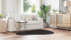 Covoare Negru 120 x 170 cm Poliester GartenMobel Dekor
