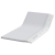 Păturile pentru saltea Alb 100 x 200 cm GartenMobel Dekor
