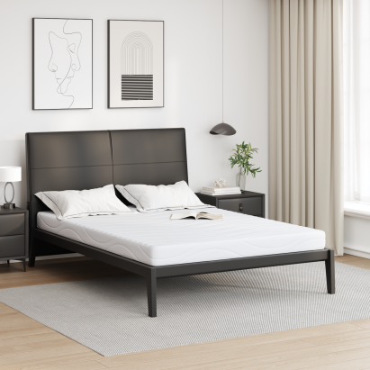 Saltele Alb 160 x 200 cm Țesătură din 100% poliester GartenMobel Dekor