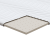 Păturile pentru saltea Alb 160 x 200 cm Polyester fără adeziv GartenMobel Dekor