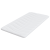 Păturile pentru saltea Alb 90 x 200 cm Polyester fără adeziv GartenMobel Dekor