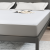 Păturile pentru saltea Alb 200 x 200 cm Polyester fără adeziv GartenMobel Dekor