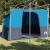Cort cu acoperiș Altele Albastru și Negru 280 x 220 x 176 cm GartenMobel Dekor