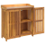 Dulap de grădină Maro 78 x 36.5 x 78cm Lemn masiv de acacia GartenMobel Dekor