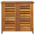 Dulap de grădină Maro 78 x 36.5 x 78cm Lemn masiv de acacia GartenMobel Dekor