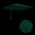 Parasol de Grădină Verde 248.5 x 247.5 x 160 cm țesătură GartenMobel Dekor