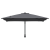 Parasol de Grădină Antracit 248.5 x 247.5 x 160 cm țesătură GartenMobel Dekor