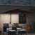 Parasol de Grădină Roșu bordo 248.5 x 247.5 x 160 cm țesătură GartenMobel Dekor