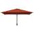 Parasol de Grădină Terracota 248.5 x 247.5 x 160 cm țesătură GartenMobel Dekor