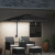 Parasol de Grădină Negru 248.5 x 247.5 x 160 cm țesătură GartenMobel Dekor