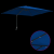 Parasol de Grădină Albastru azur 248.5 x 247.5 x 160 cm GartenMobel Dekor