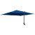 Parasol de Grădină Albastru azur 248.5 x 247.5 x 160 cm GartenMobel Dekor