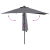 Parasol de Grădină Antracit 294 x 150 x 224 cm țesătură GartenMobel Dekor